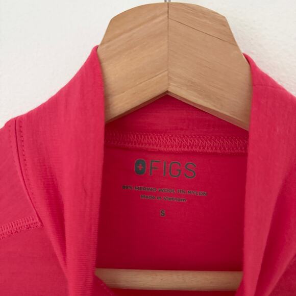 Figs Merino Wool Mock Neck Under scrub Base Layer Sz Small - Picture 5 of 7